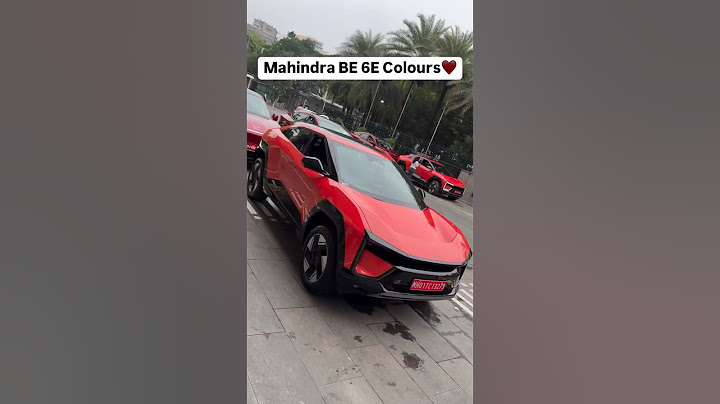 Mahindra BE 6E All Colours Walkaround - The 18.9Lakh Electric SUV #Mahindra #MahindraBE6E