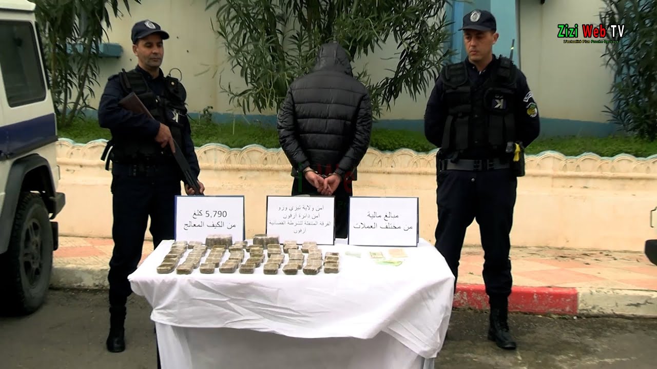 Arrestations D’un Dealer De Drogues à Azeffoun à Tizi-Ouzou … Les Détails …