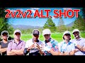 Crazy 2v2v2 Alternate Shot At The Nicest Golf Course I've Played! | The Tivo Classic Round 2
