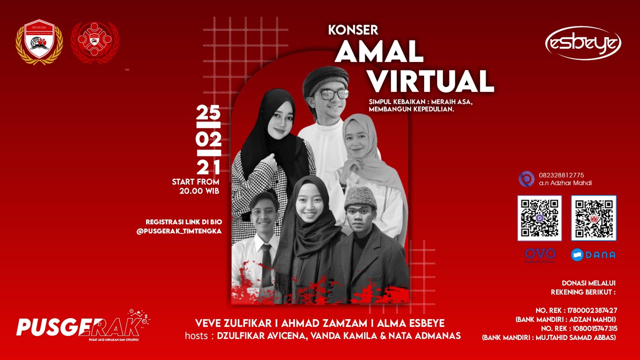 Konser Amal Virtual Social Project PPIDK Timtengka