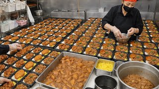 A Japanese bento shop that keeps making huge bento boxes 24 hours a day, 7 days a week - キッチンDIVE
