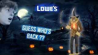 Lowe's 2024 12ft Scarecrow unboxing/setup/demo