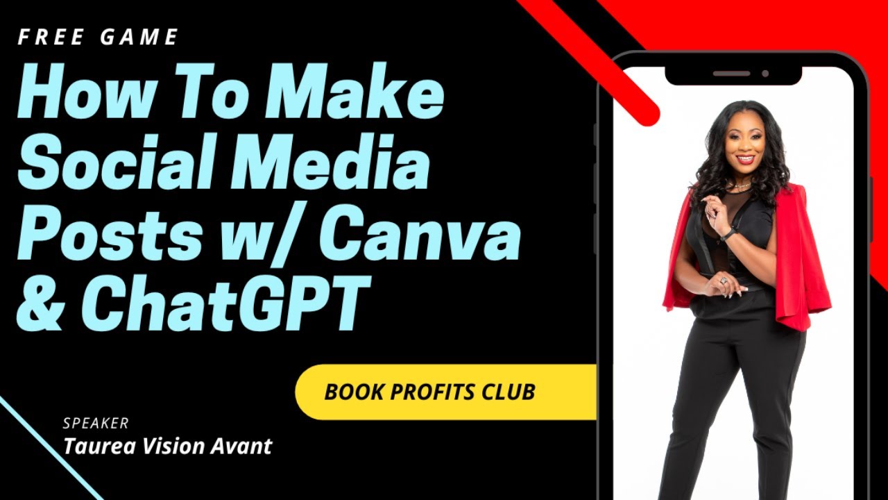 How to Create Social Media Posts with ChatGPT & Canva in minutes! - YouTube