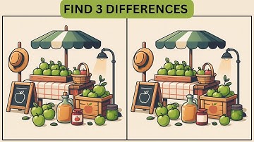 👀 Only smart people can spot these 3 differences! Spot the difference