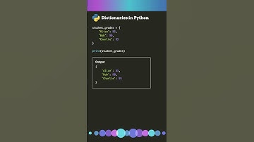 Dictionaries in Python