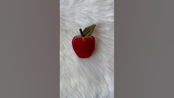 Needle Felting Apple Tutorial