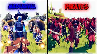 TABS Mediaeval vs Pirate BATTLE! #game #tabs #vikings #Nuar #totalgaming