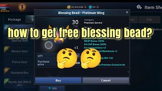 Paano makakuha ng blessing bead ngayon? - CABAL MOBILE