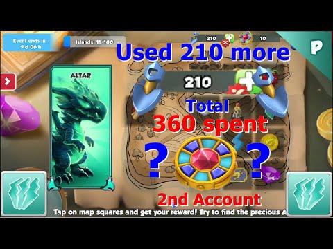 Used 210 more shovels-Dragon Mania Legends | 3rd Primal Event | Glamorous Dungeon week | DML