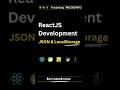 ReactJS Tutorial 🔥 Store & Read JSON Data from Local Storage | Telugu #coding