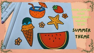 #15 - Summer Fun in Markers