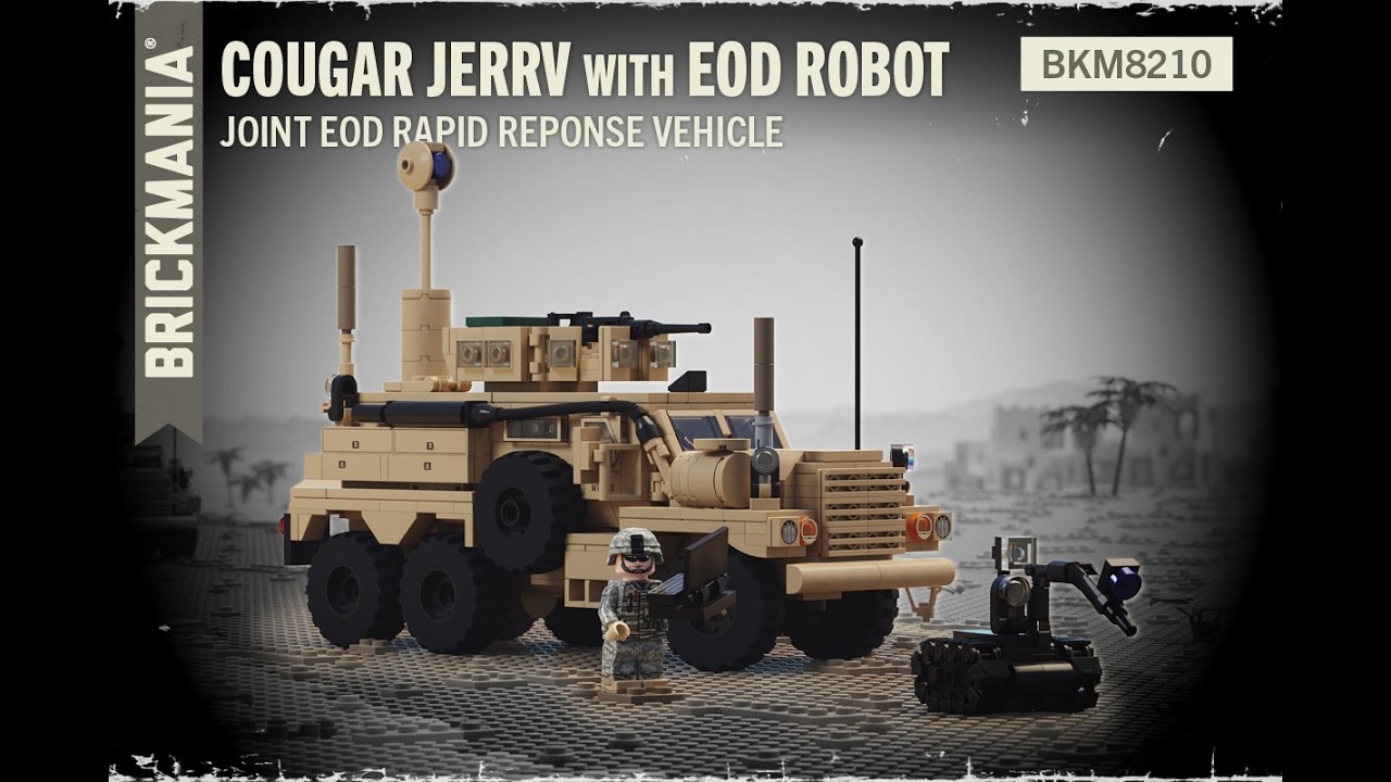 【G-Rap】Big Erv Presents M.V.P. –The City Cougar JERRV with EOD Robot - Joint EOD Rapid Response Vehicle