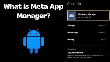 What is Meta App Manager on Android Phone | Is it spyware?