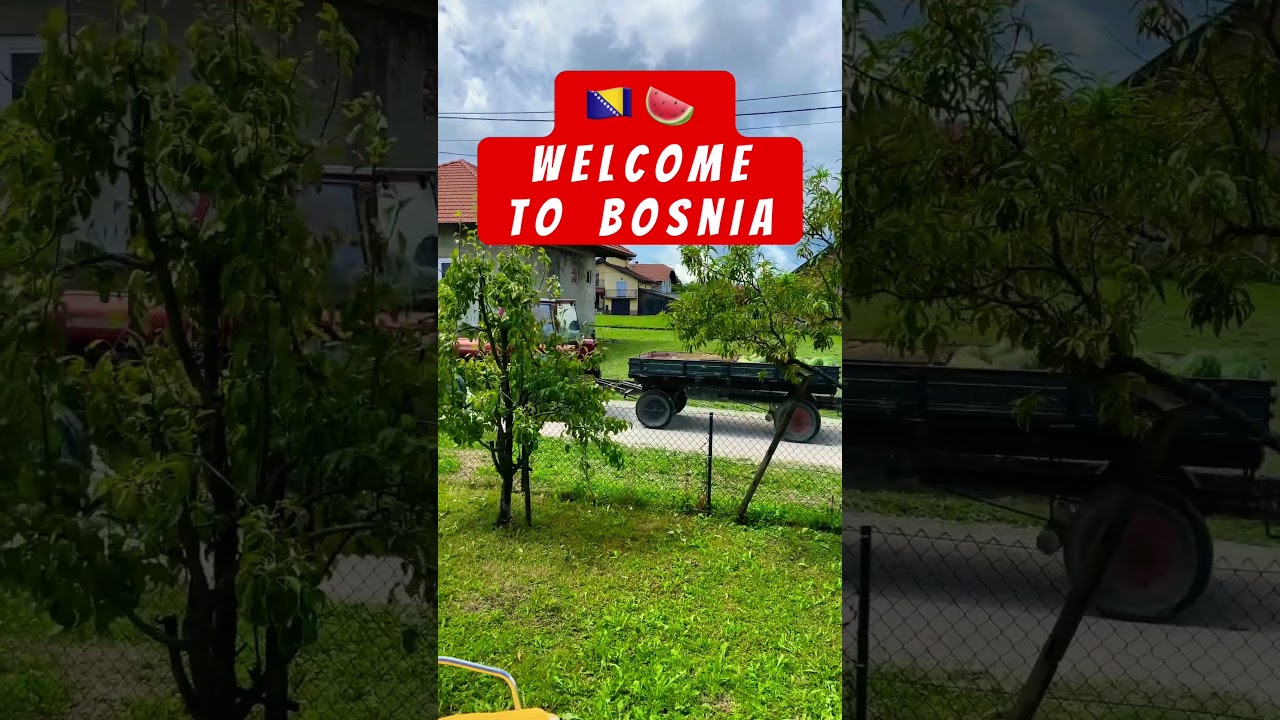 Welcome to Bosnia - Place to visit | Fruit seller in Bosnia | Travel Balkan 