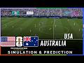 ✅ USA vs Australia | 2026 World Cup | Realistic Prediction and Recreation (Gameplay)