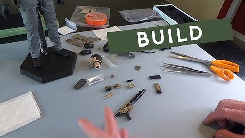 Part 3 of Building a custom 1/6 scale "Grey Man" action figure