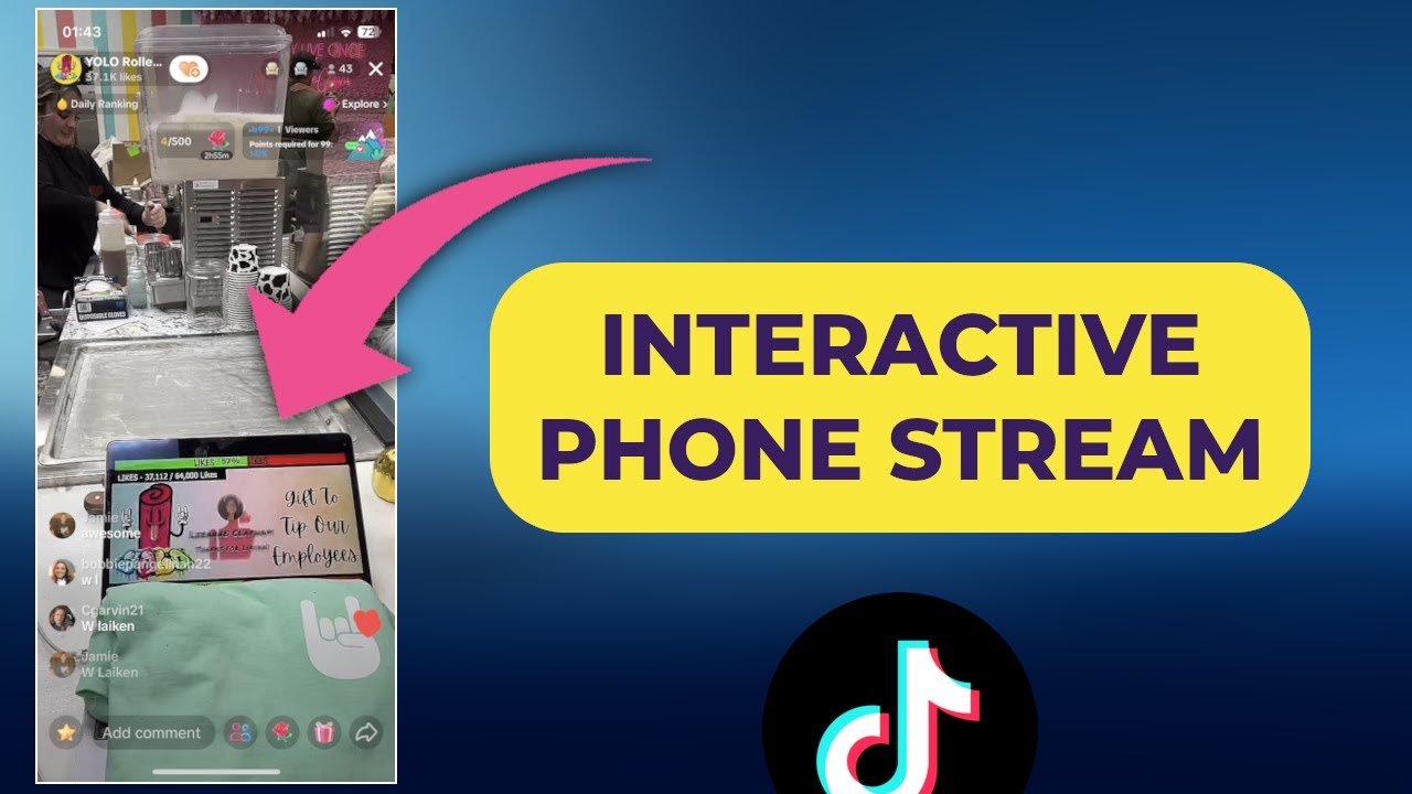 Play sounds by gifts - Tiktok interactive widget