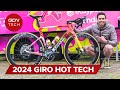 The hottest bikes  pro tech of the giro ditalia 2024