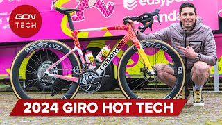 The Hottest Bikes \u0026 Pro Tech Of The Giro d'Italia 2024