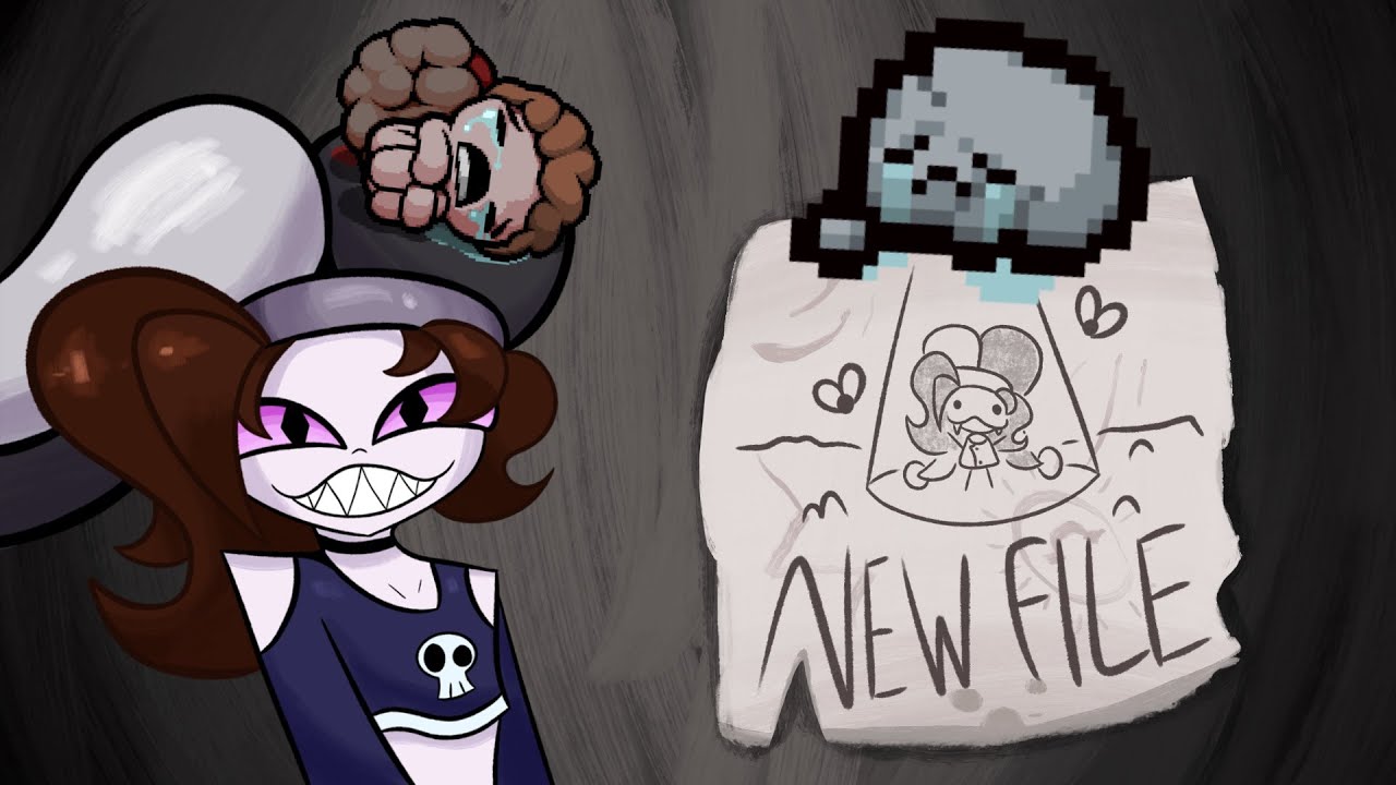 Playing the dumb stupid characters that i hate to get funny rock (TBOI new file)