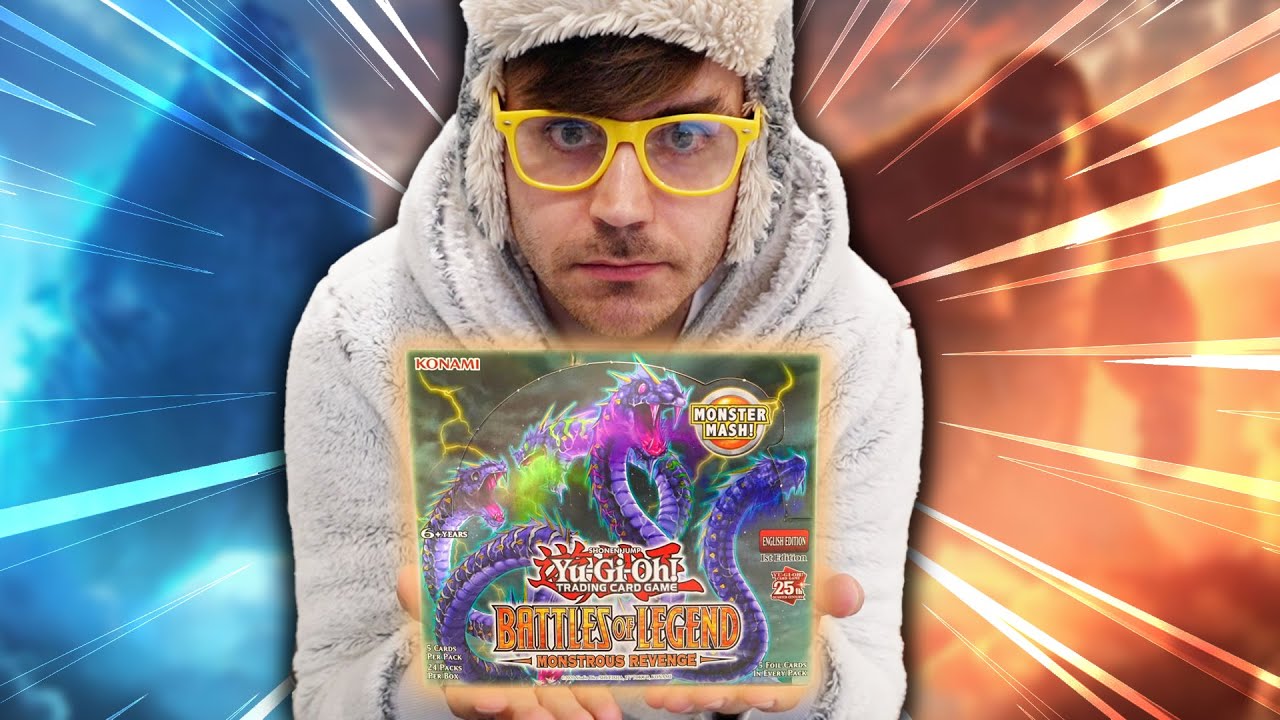 Opening a Yugioh Battles of Legend Monstrous Revenge Box