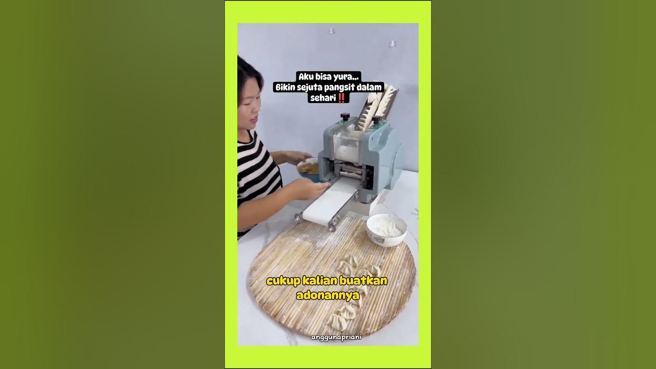 Cara praktis membuat Pangsit 👍#tutorial #carabuatkulitpangsit #pangsit #kulitpangsit #viralvideo #fy