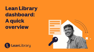 Lean Library dashboard: A quick overview
