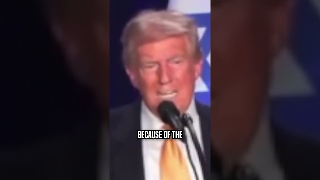 Trump Says Jews Should Love Him