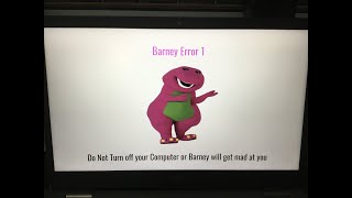 Barney Error 1