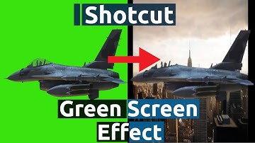 Shotcut green screen | Shotcut chroma key | Shotcut tutorial