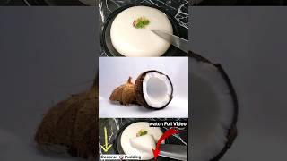 Coconut Pudding Recipe | Coconut Dessert Recipe #coconutpudding #viral #desserts