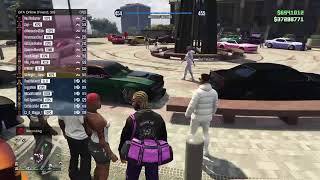 GTA 5 Online - #popinja876gta #hellfire carshow {GoodVibesOnly}