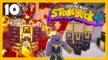 Stoneblock 4 Minecraft Modpack EP 10 | UNLIMITED POWER From The Ender Dragon & Ignis