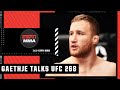 Justin Gaethje has signed a new contact ahead of UFC 268 fight vs. Michael Chandler | ESPN MMA