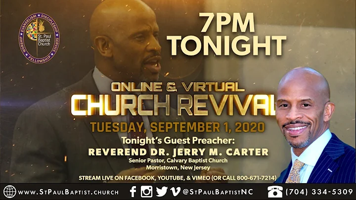 Annual Church Revival (Night 2) Reverend Dr. Jerry...