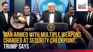 Trump safe after shooting at White House correspondents dinner, suspect in custody | GMA News