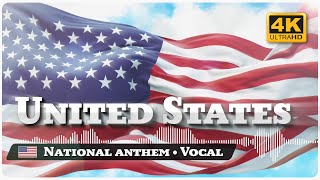 United States National Anthem (USA)  /  США. Национальный гимн [ 4K ] Vocal