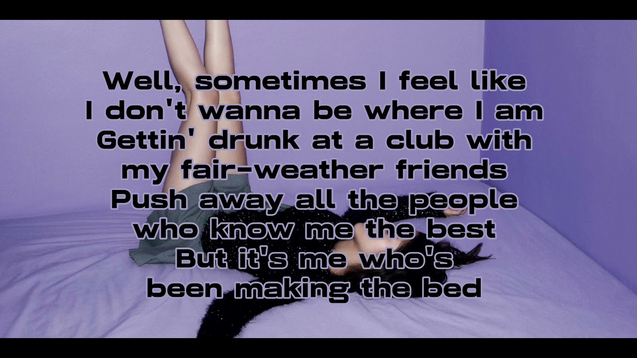 Making The Bed Lyrics Olivia Rodrigo YouTube Making the bed lyrics olivia rodrigo youtube