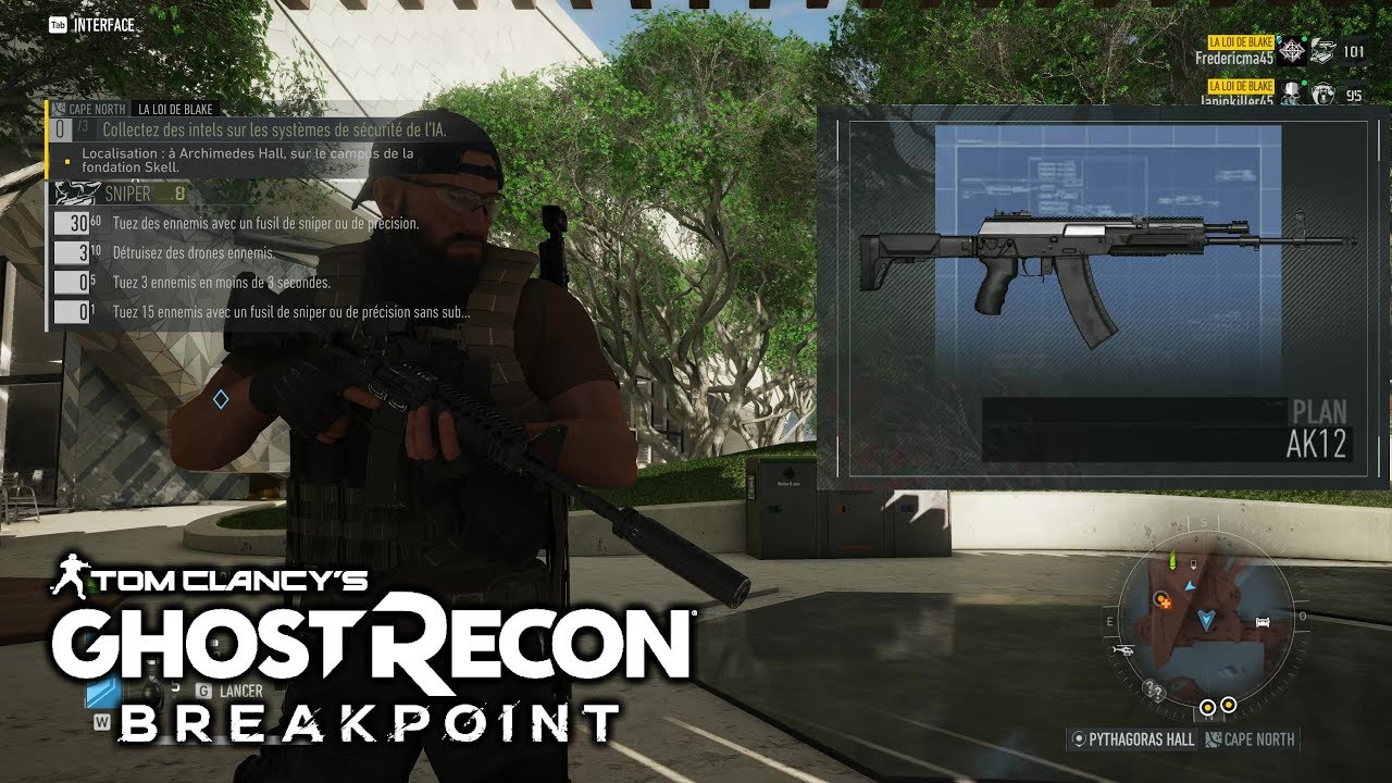 GHOST RECON BREAKPOINT Où Trouver Le Plan de l'AK12 / arme - YouTube