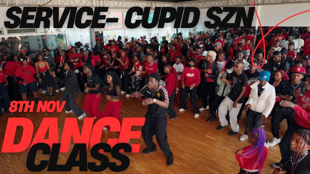 SERVICE - CUPIDSZN// 8TH NOV DANCE CLASS // BY VISION IV