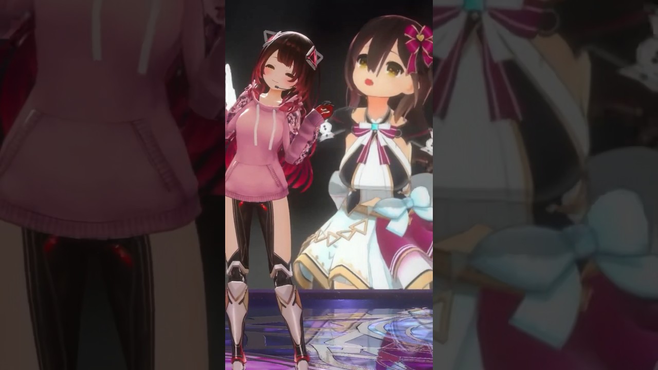 過去のモデルと一緒にDream☆Storyを歌うろぼーこ⁉️ #ロボ子さん #ホロライブ  #hololive  #ときのそら