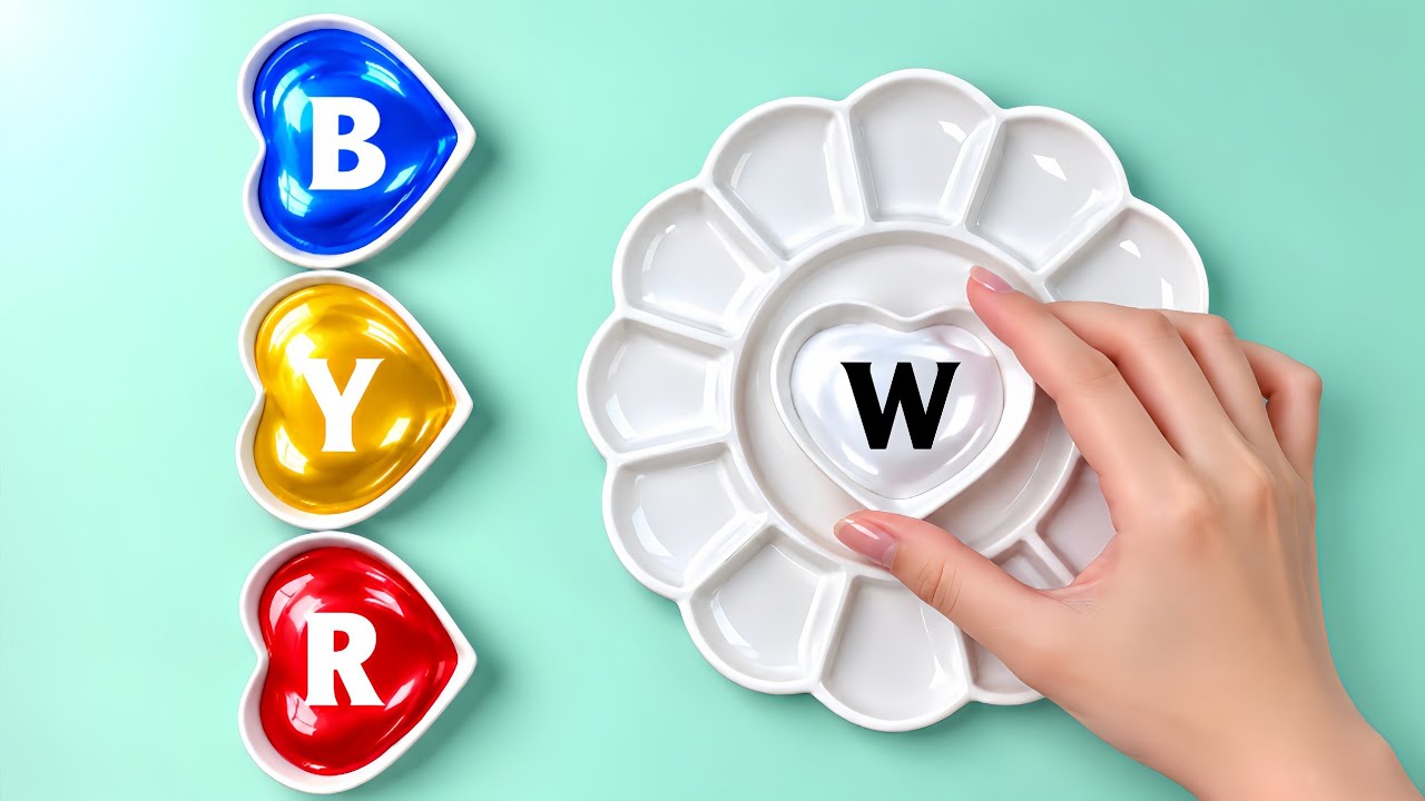 4 Amazing Color Mixing Ideas Using Only Basic Colors! - YouTube