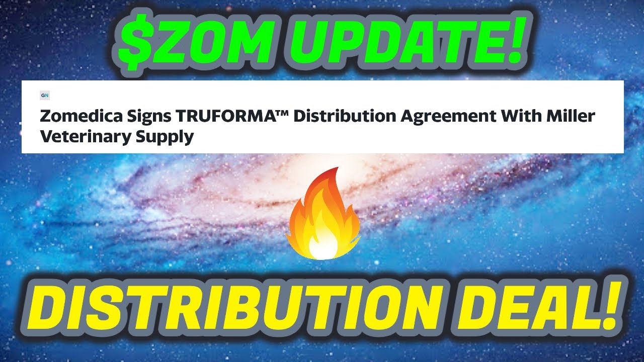 $ZOM UPDATE! ZOMEDICA SIGNS DISTRIBUTION DEAL! TRUFORMA GOING ACROSS UNITED STATES!