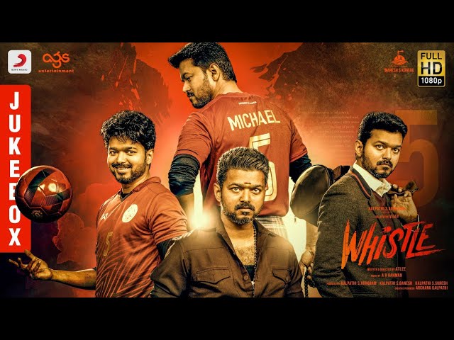 Whistle - Jukebox Telugu | Thalapathy Vijay, Nayanthara | A.R Rahman | Atlee | AGS Whistle - Jukebox Telugu | Thalapathy Vijay, Nayanthara | A.R Rahman | Atlee | AGS #1