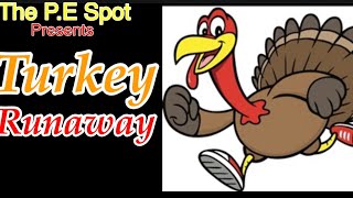 DIY PE Games | Physical Education at Home: Turkey Runaway #diypegames #thepespot #peforall