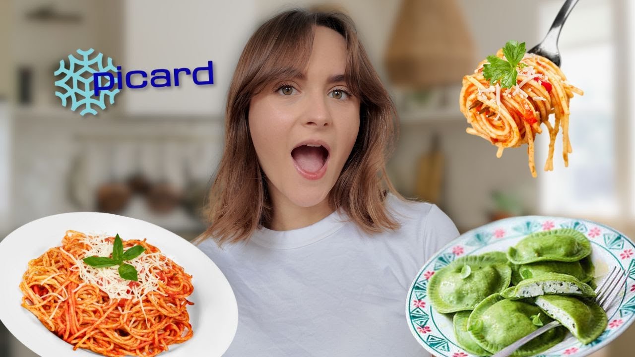 Je teste les pâtes chez Picard