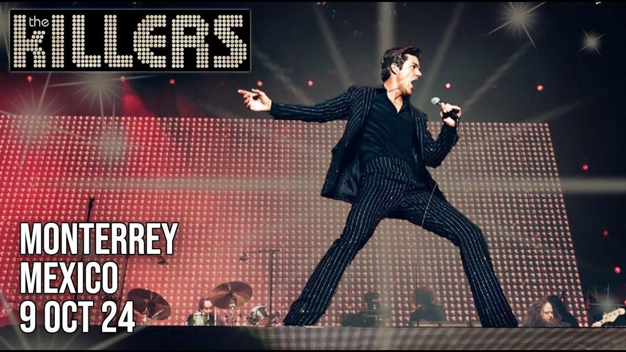 The Killers Tour '24 Rebel Diamonds autorizzato Uomo maglietta