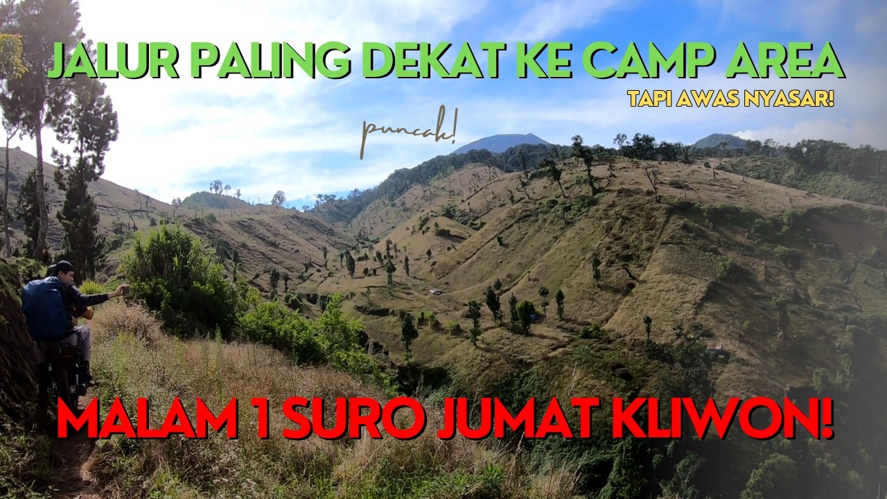 Pendaki Lambat Gunung Slamet via Sawangan TERLALU SEPI 3 JAM SAMPAI CAMP AREA! #1