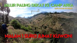 Pendaki Lambat Gunung Slamet via Sawangan TERLALU SEPI 3 JAM SAMPAI CAMP AREA! #1