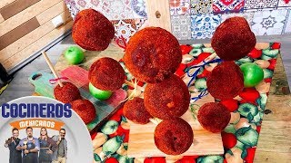 Receta: Manzana con chamoy | Cocineros Mexicanos